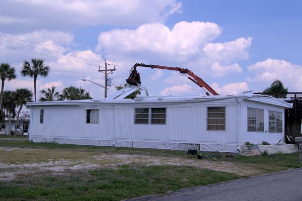Mobile Home Demolition in Sequim