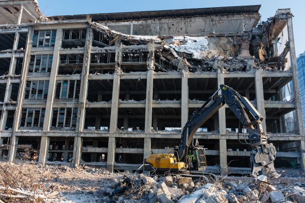 Commercial Building Demolition in Sequim