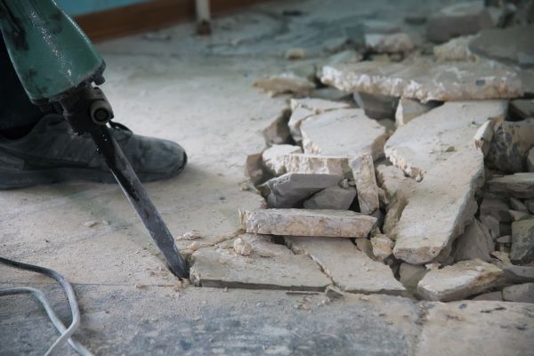 Concrete Floor Removal in Sequim